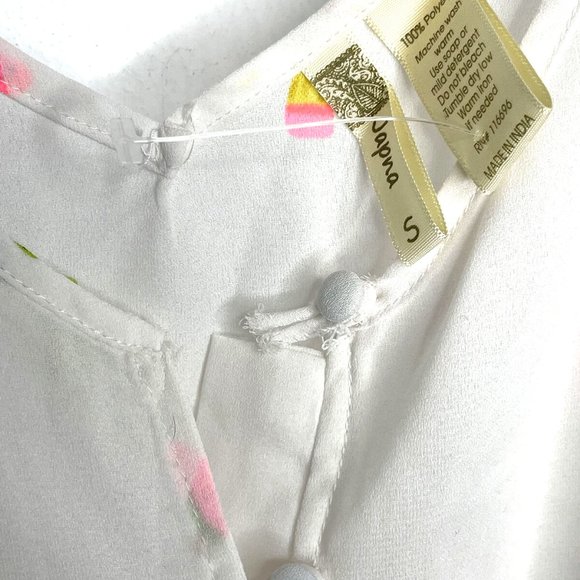 Japna Popsicle Print Tank Top Cami Camisole White Size -Small- Condition is NEW - Picture 5 of 7